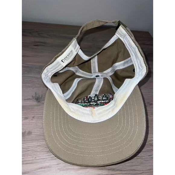 Walker's Point Hat Wisconsin Graphic Brown Cap Headwear OS - Picture 7 of 8